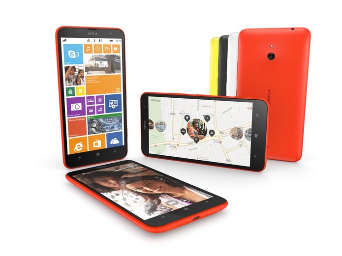 Lumia 1320 é um foblet da Nokia com Windows Phone 8 e processador dual-core (Foto: Divulgação/Nokia)
