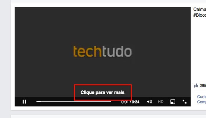 Clique na opção para acessar a interface (Foto: Reprodução/André Sugai)