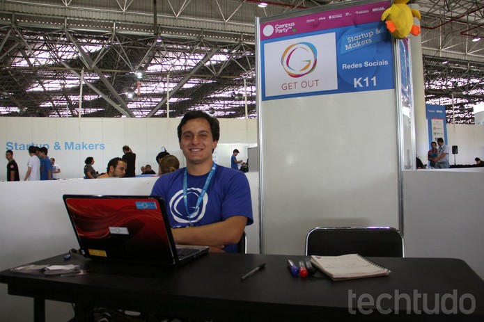 GetOut.me (Foto: TechTudo/Melissa Cruz) GetOut.me (Foto: TechTudo/Melissa Cruz)