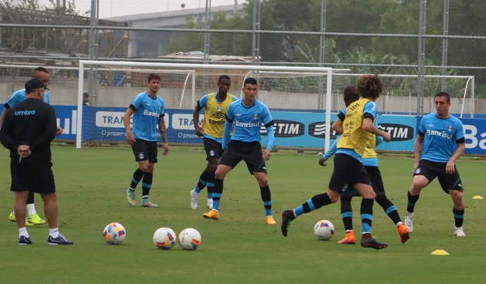 Treino do Grêmio cristian Rodriguez Cebolla (Foto: Eduardo Moura/GloboEsporte.com)