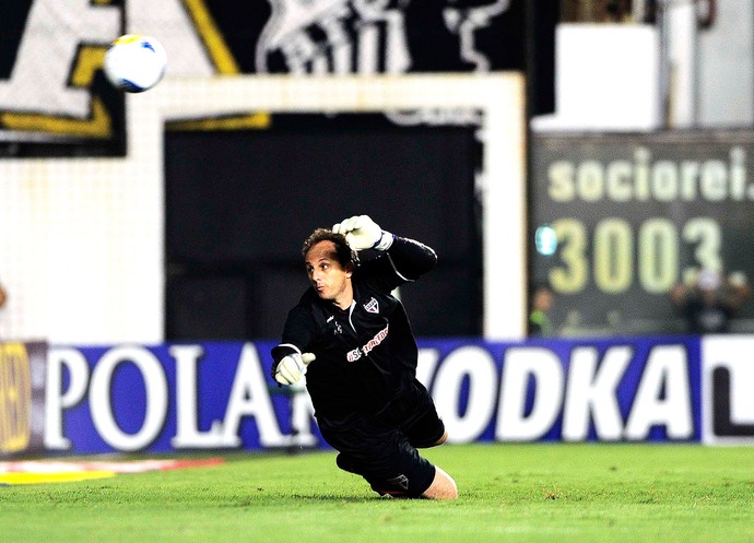 Rogério Ceni, Santos X São Paulo (Foto: Marcos Ribolli)