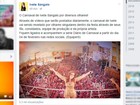 Ivete anuncia 'Diário de Carnaval' para posts de vídeos durante a folia na BA