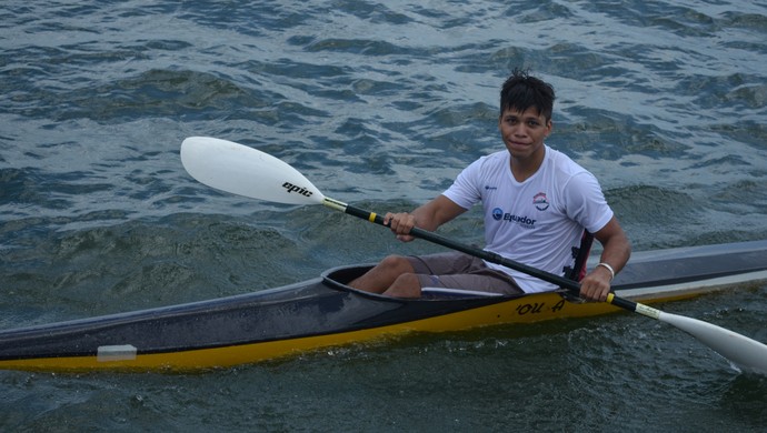Hericles Miranda, atleta campeão da categoria júnior (Foto: Gustavo Campos/GloboEsporte.com)