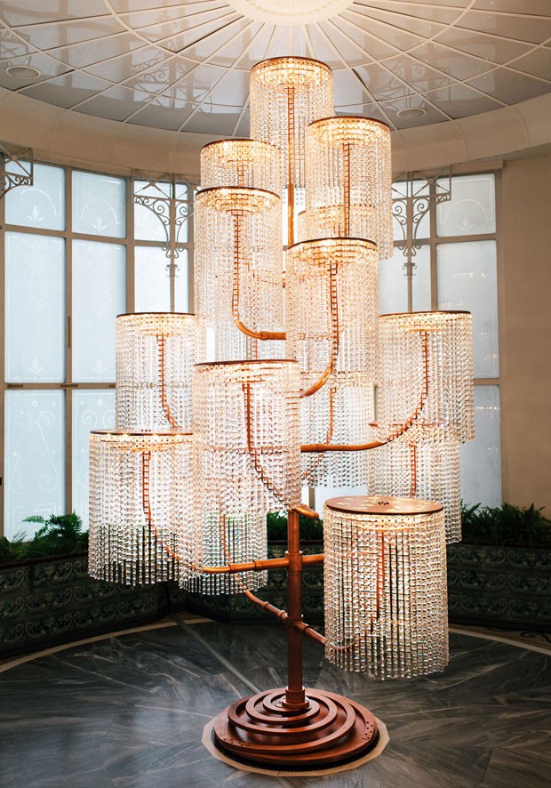 'Chandelier' (2015), do artista chinês Ai Weiwei (Foto: Divulgação)