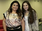Fabiana Karla e sua filha falam sobre virgindade: 'A gente conversa sobre tudo'