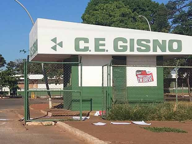 Entrada do Gisno, escola pública de Brasília (Foto: Isabella Calzolari/G1) Entrada do Gisno, escola pública de Brasília (Foto: Isabella Calzolari/G1)