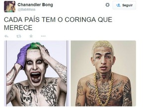 Jared Leto Ou Mc Guime Novo Coringa Vira Piada Nas Redes Sociais Cinema G1 Filme do coringa com joaquin phoenix será proibido para menores de 16 anos o tom do próximo filme de um dos maiores vilões da dc — coringa (joker. g1 globo