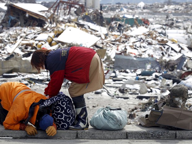 Meia década depois da catástrofe, prosseguem as tarefas para reconstruir as zonas afetadas (Foto: Lee Jae-won/Reuters)