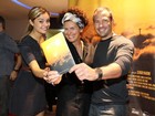 Sophie Charlotte e Malvino Salvador vão a pré-estreia de filme no Rio