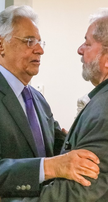 FH e Lula (Foto: Ricardo Stuckert)