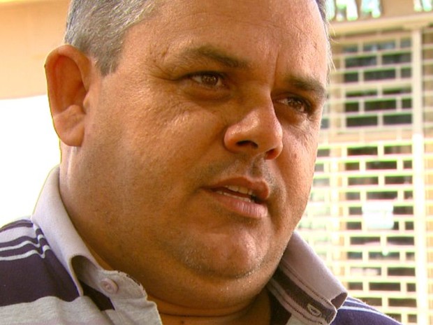 O novo prefeito Edinho Raminelli em Boa Esperança do Sul (Foto: Reprodução/EPTV)