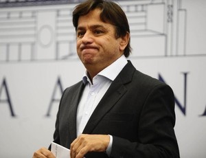 Arnaldo Tirone, presidente do Palmeiras (Foto: Marcos Ribolli / Globoesporte.com)