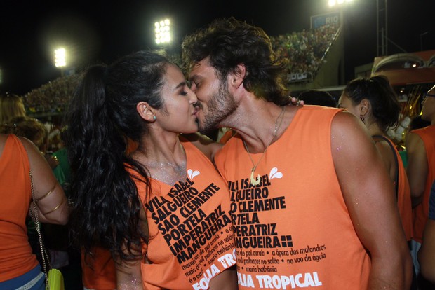 Yanna Lavigne e Nando Rodrigues (Foto: Marcello Sá Barretto/AgNews)