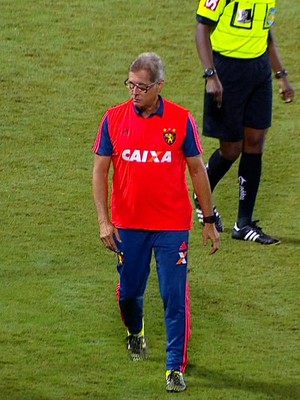 Oswaldo de Oliveira Sport x Vitória (Foto: Reprodução)