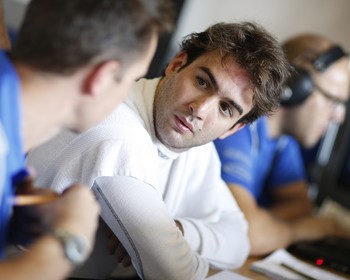 André Negrão teste GP2 Abu Dhabi equipe Carlin (Foto: Divulgação GP2)