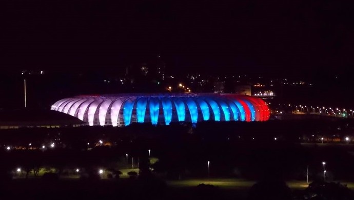 Beira-Rio estádio Inter iluminação França (Foto: Internacional/Divulgação) Beira-Rio estádio Inter iluminação França (Foto: Internacional/Divulgação)