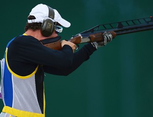  Filipe Fuzaro tiro esportivo londres 2012 olimpiadas (Foto: Getty Images)