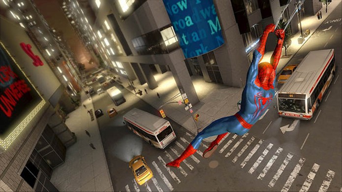Balance em teias pela cidade de Manhattan como o Homem-Aranha (Foto: 3djuegos.com)