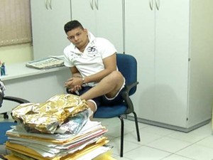 Lindenjohnson Silva Ferreira Filho foi preso na manhã desta sexta-feira (27), em Natal (Foto: Reprodução/Inter TV Cabugi)