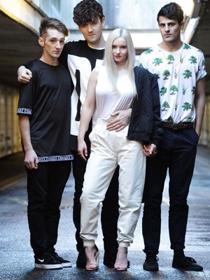 A banda inglesa Clean Bandit (Foto: Divulgação/Warner)