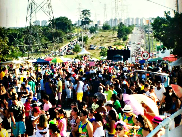 Banda do Galo acontece na Avenida das Torres, em Manaus  (Foto: Divulgação/ Manaustrans)