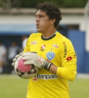 Paulo Wanzeler goleiro Paysandu (Foto: Marcelo Seabra/O Liberal)