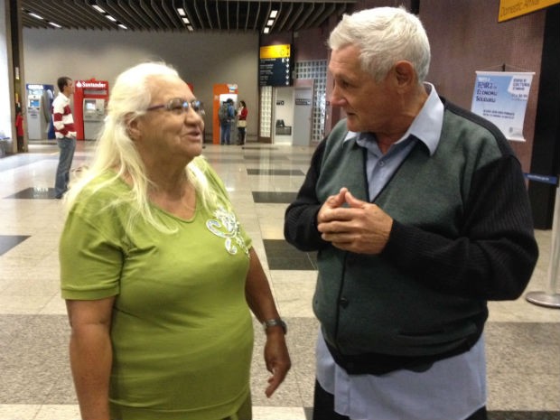 José Buchu e Hilda Gomes (Foto: Fernando Castro/G1)