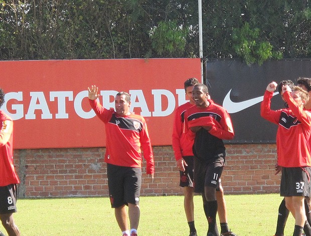 Rachão, flamengo, Zinho (Foto: Janir Júnior / Globoesporte.com)