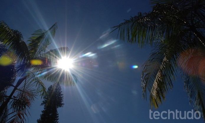 Foto com efeito lens flare (Foto: Raquel Freire/TechTudo) Foto com efeito lens flare (Foto: Raquel Freire/TechTudo)