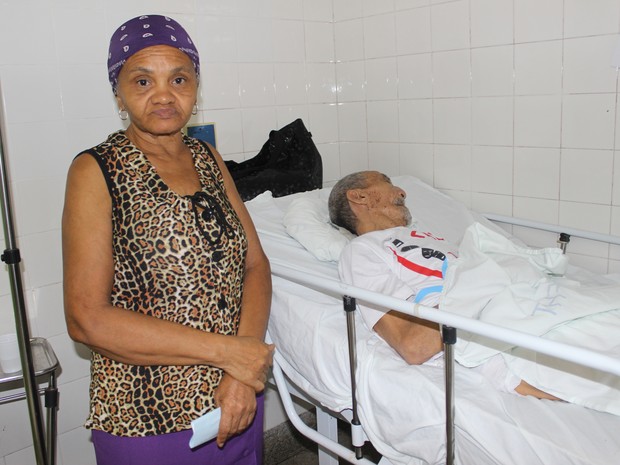 Ex -exposa não acredita que filha abandonou o pai (Foto: Gilcilene Araújo/G1)