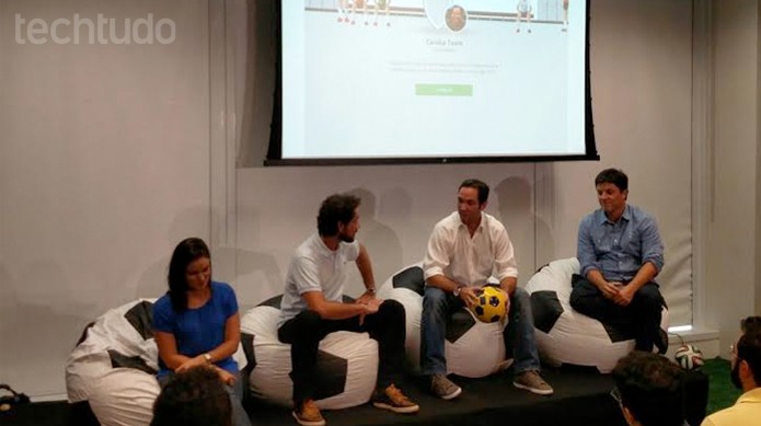 Novo Cartola FC é anunciado em São Paulo (Foto: Fabrício Vitorino / TechTudo) Novo Cartola FC é anunciado em São Paulo (Foto: Fabrício Vitorino / TechTudo)