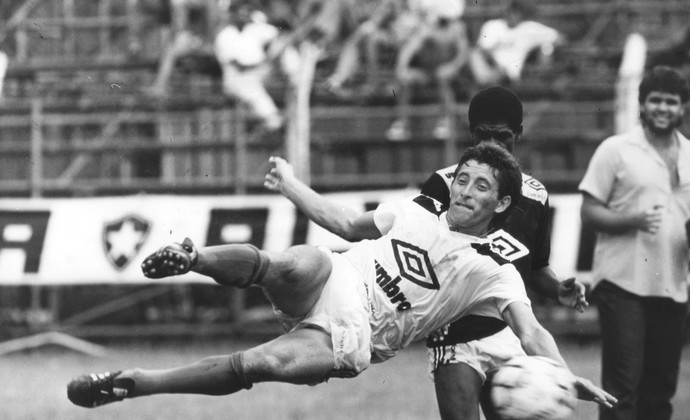 Mazolinha treino Botafogo 1989 (Foto: Manoel Soares / O Globo)