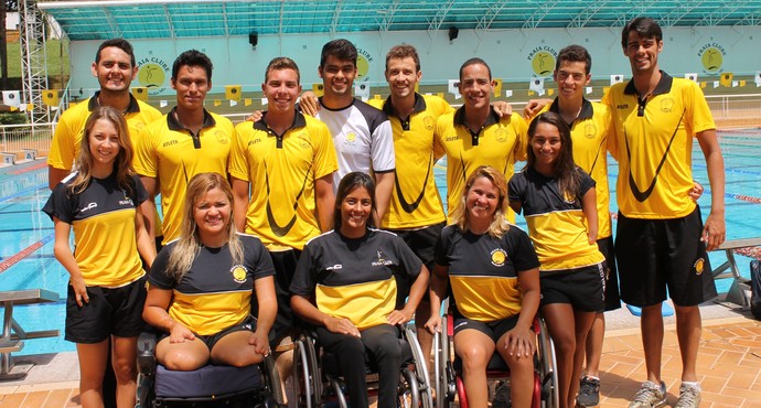Equipe Paralímpica de Natação Praia Clube Circutio Nacional segunda etapa (Foto: Divulgação/Praia Clube)