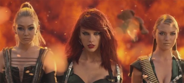 Cena do clipe de 'Bad blood', de Taylor Swift (Foto: Divulgação)