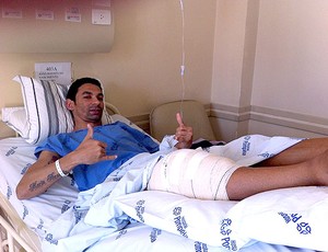 Valdin do futsal se recupera de cirurgia (Foto: Divulgação)