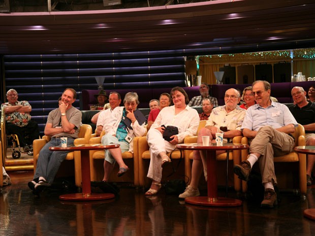 Participantes do cruzeiro MacMania, voltado para fãs da Apple (Foto: Insight Cruises/Divulgação)