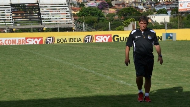 Marcelo Veiga técnico Bragantino (Foto: Filipe Rodrigues)