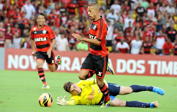 Paulinho jogo Flamengo e Cruzeiro (Foto: Alexandre Vidal / Fla Imagem)