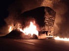 Bombeiros registram incêndios em três veículos no Norte de Minas