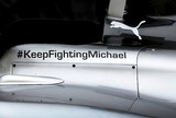 Mercedes homenagem Mercedes Michael Schumacher