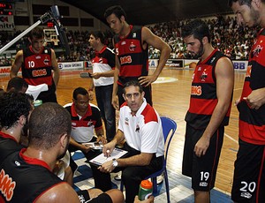 José Neto técnico Flamengo Basquete (Foto: Alexandre Vidal/Fla Imagem)