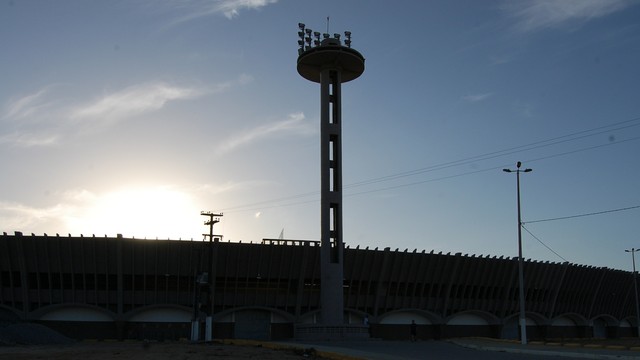 Estádio Amigão, Campina Grande (créditos: Silas Batista / GloboEsporte.com)