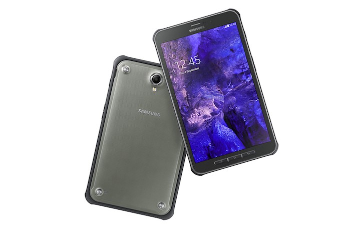 Galaxy Tab Active de frente e de costas (Foto: Divulgação/Samsung)
