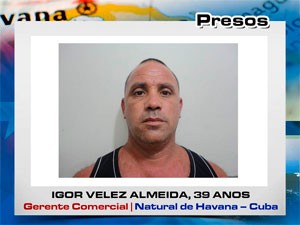 Igor Veliz Almeida, suspeito preso (Foto: Divulgação/Degepol)