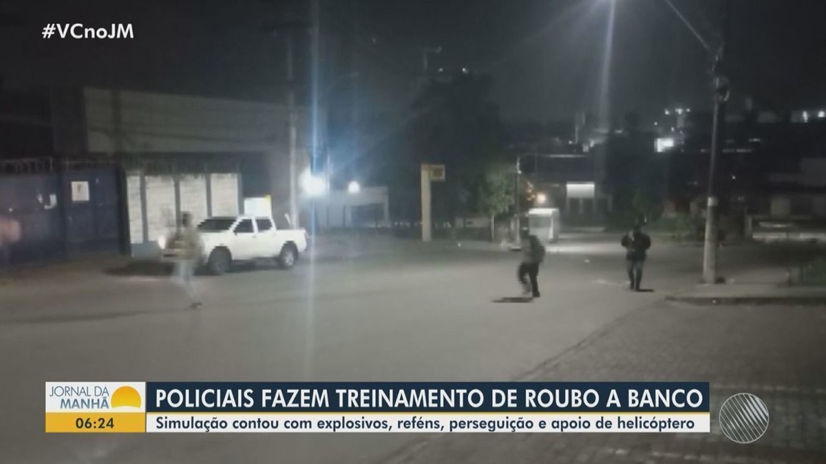 Tiros Ve Culos Queimados E Persegui O Pol Cia Militar Faz Simula O