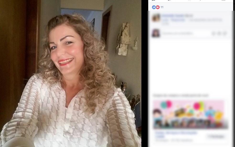 Denise Pasionato, de 54 anos, morreu um ms depois enquanto estava internada em um hospital, em Cuiab (Foto: Facebook/Reproduo)