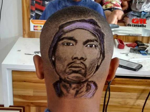 Rosto de Snoop Dogg quando jovem é retratado em cabelo (Foto: Divulgação/Nariko Hair Style) Rosto de Snoop Dogg quando jovem é retratado em cabelo (Foto: Divulgação/Nariko Hair Style)