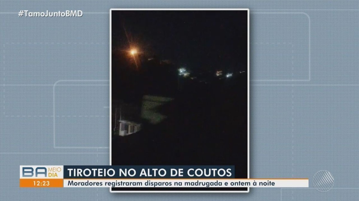 Tiroteio Assusta Moradores Em Alto De Coutos Em Salvador Caso