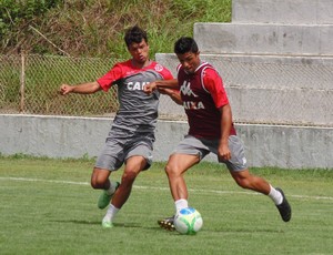 Jeferson e Márcio Passos - América-RN (Foto: Edmo Nathan/Divulgação)