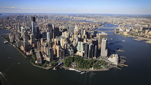 Nova York vista do alto (Foto: Reprodução/PrivateFly)